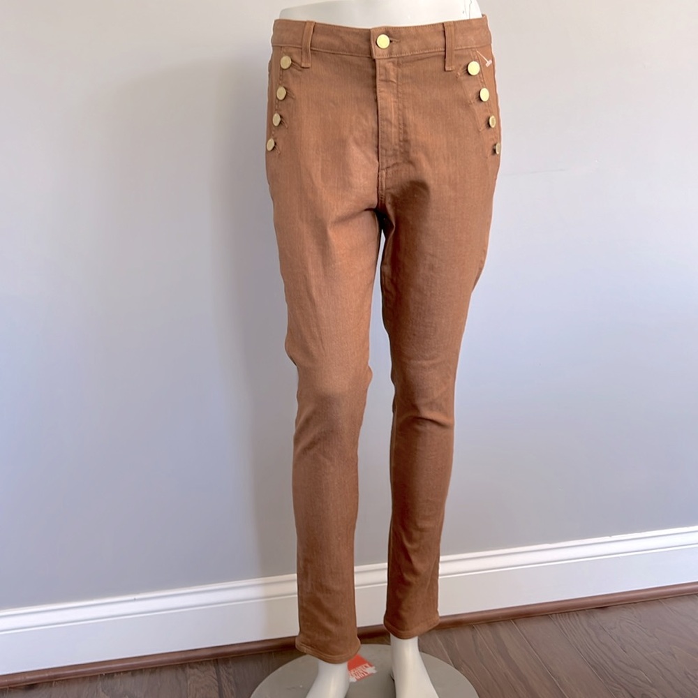 NWOT Ramy Brook Coated Helena Skinny Jeans - Picture 2 of 9